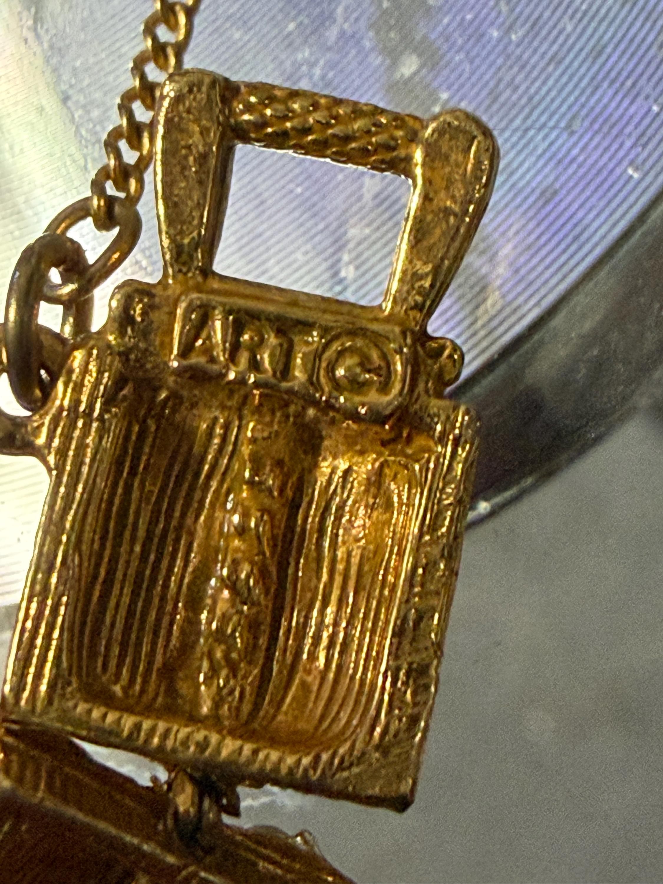 Vintage Bracelet Signed ART - Thumbnail 3