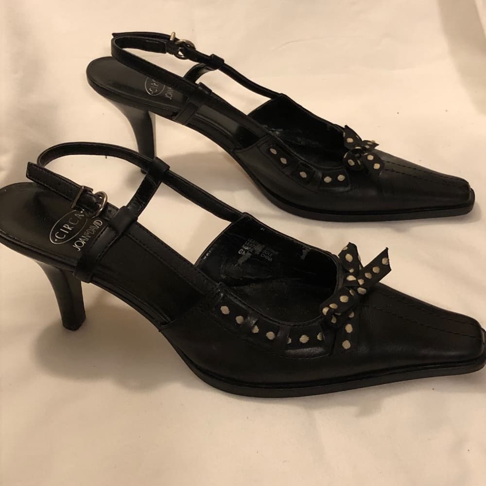 Circa Joan & David polka dot slingbacks - Thumbnail 10