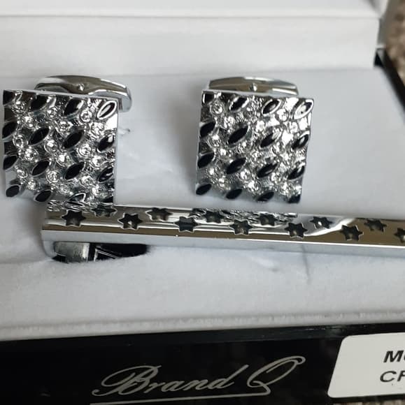 Cufflinks and tie pin - Thumbnail 2