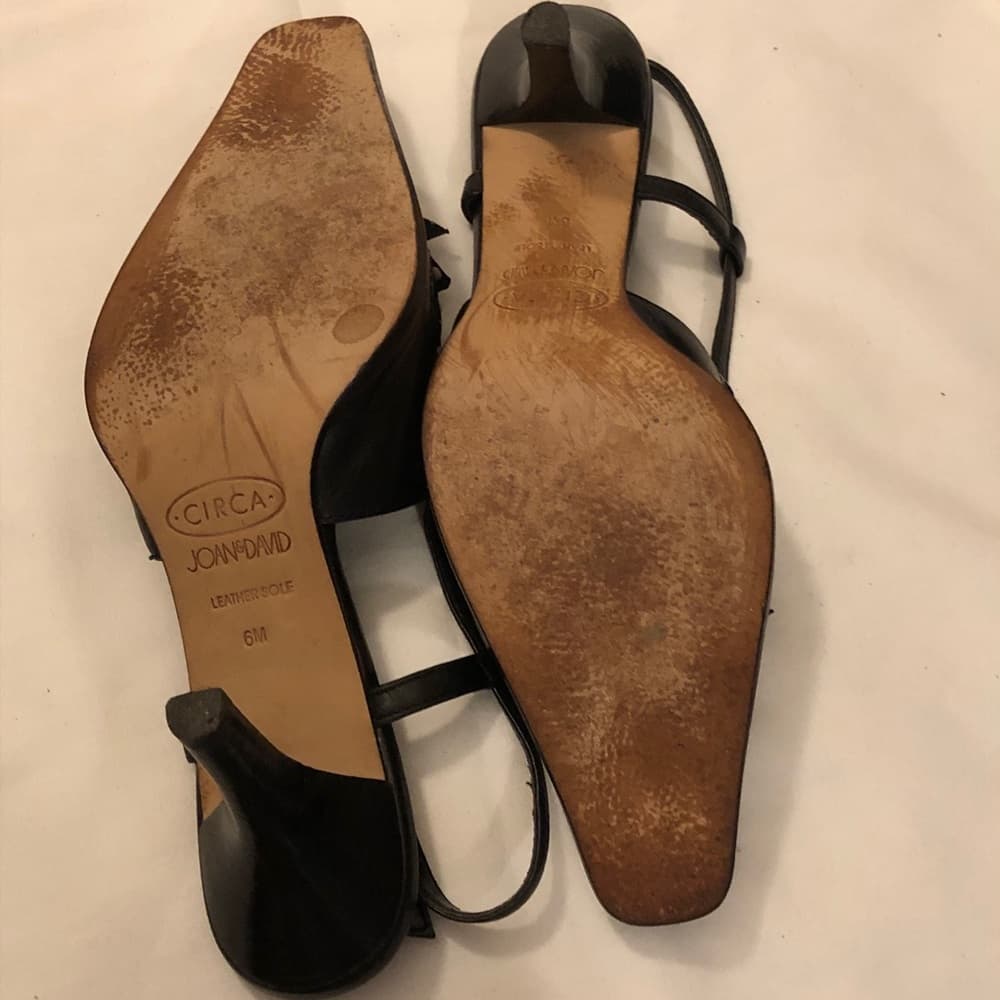 Circa Joan & David polka dot slingbacks - Thumbnail 7