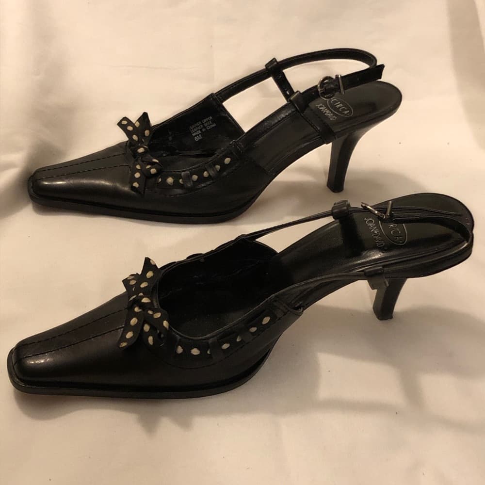 Circa Joan & David polka dot slingbacks - Thumbnail 3
