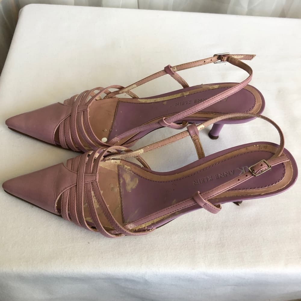 Anne Klein Cute strappy Slingback heels - Thumbnail 3