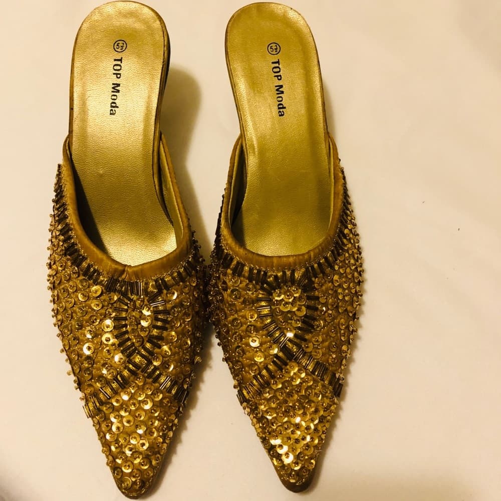 Top Moda Heels. Sparkles & Glitters NWOT