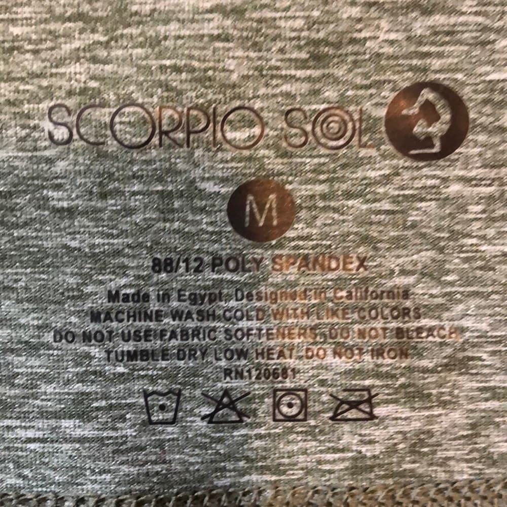 Scorpio Sol Yoga leggings pant medium - Thumbnail 4