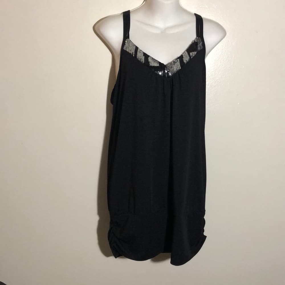 Little Black Dress with Bling - Thumbnail 7