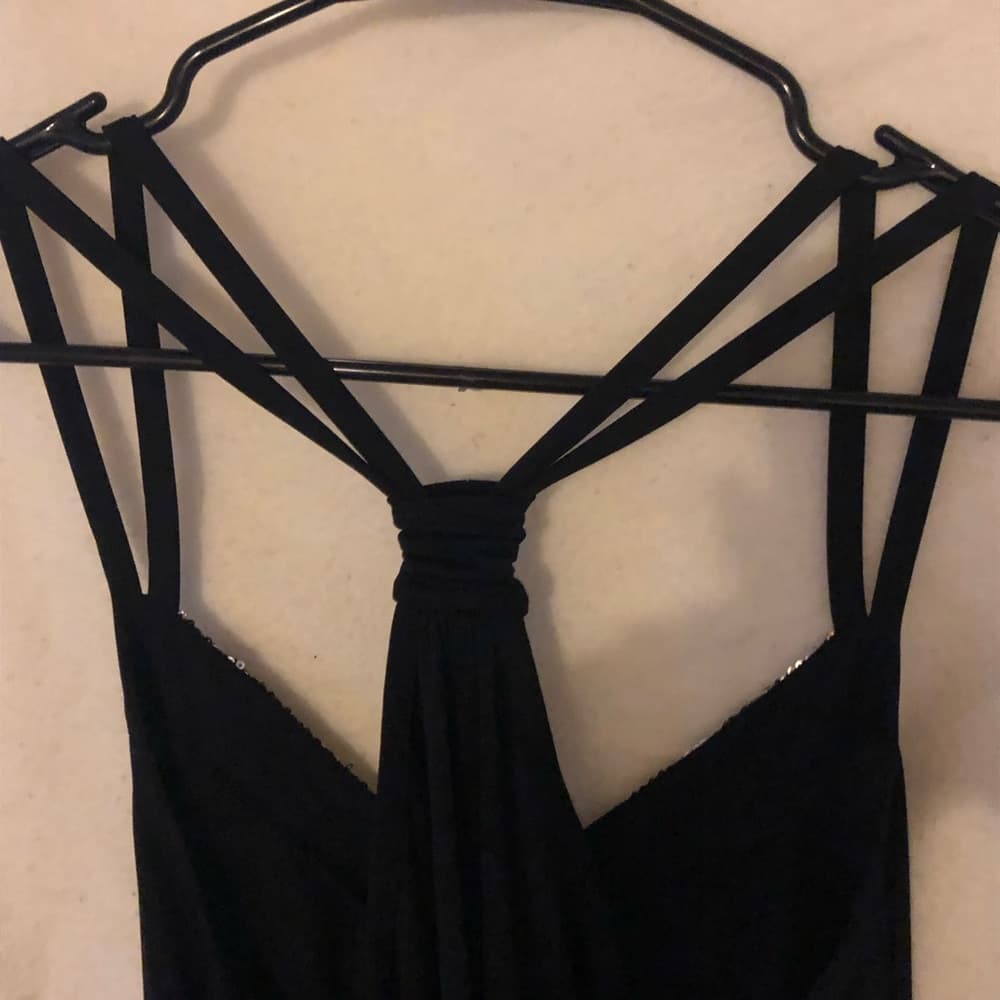 Little Black Dress with Bling - Thumbnail 4