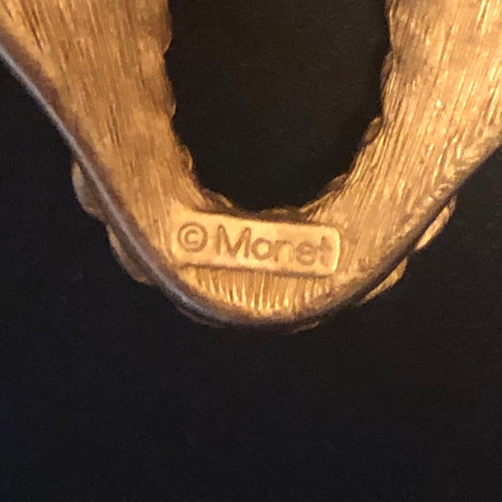 Signed Monet vintage choker - Thumbnail 3