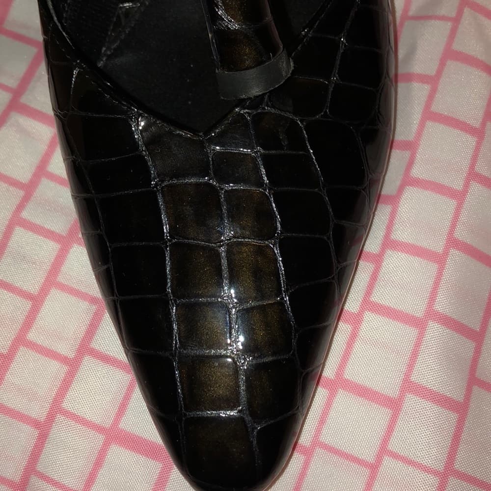 Rod Hommerson Croc-embossed 🐊 pumps/heels Size 9N