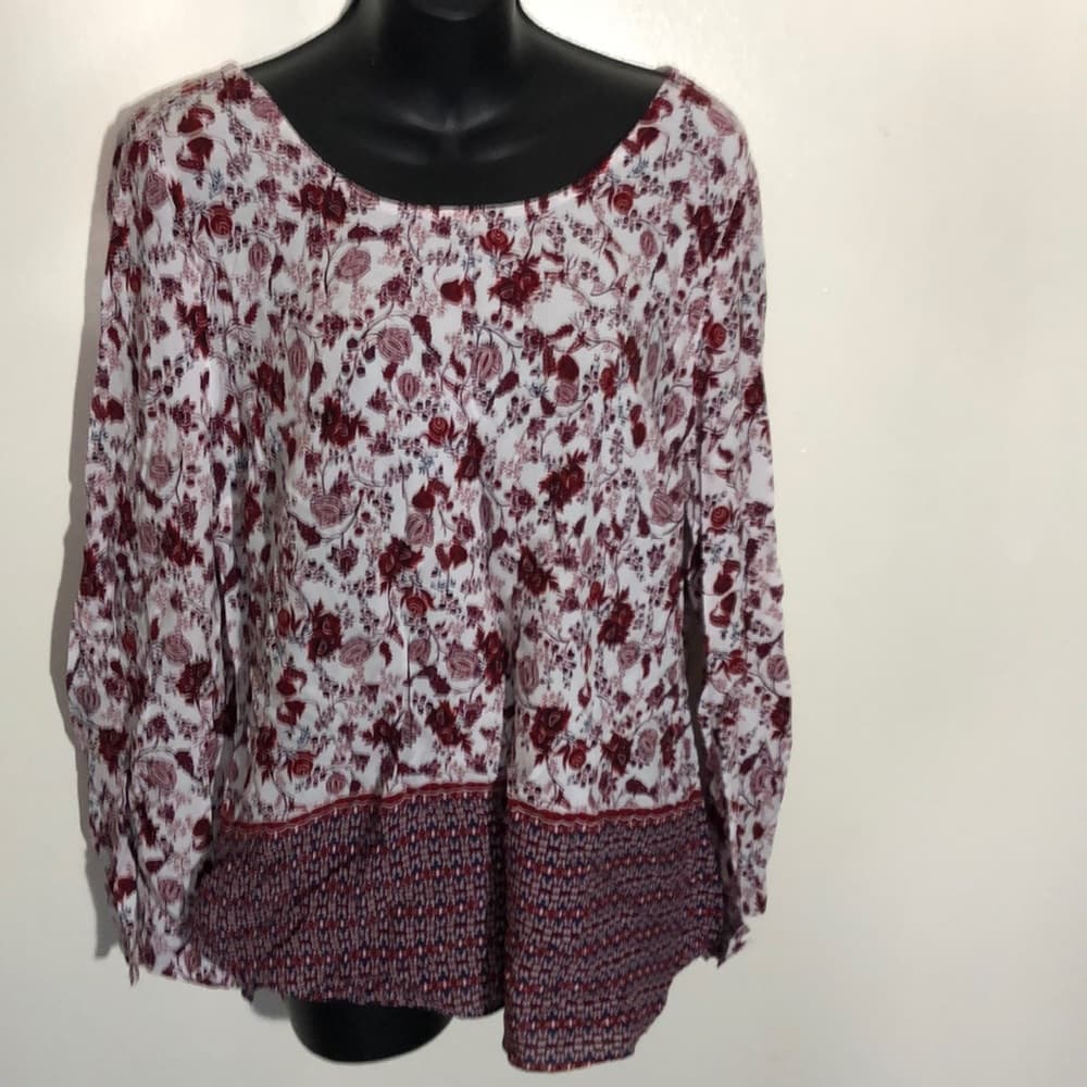 Womens peasant Top Size L (12-14) cage back - Thumbnail 7