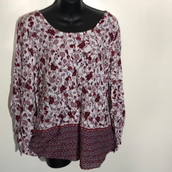 Womens peasant Top Size L (12-14) cage back - Thumbnail 8