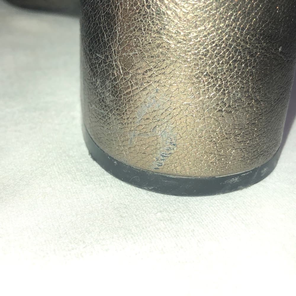 Metallic gold RENVY Booties - Thumbnail 4