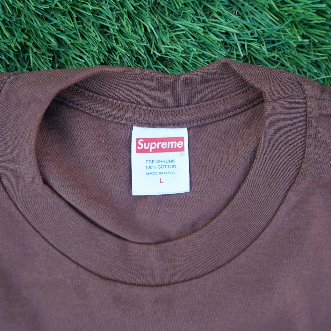 Chocolate "Brainology" t-shirt by Supreme. Size adult large. Features full-color graphics on the front and back. New without tags purchased from the online store (can provide original receipt). - Thumbnail 2