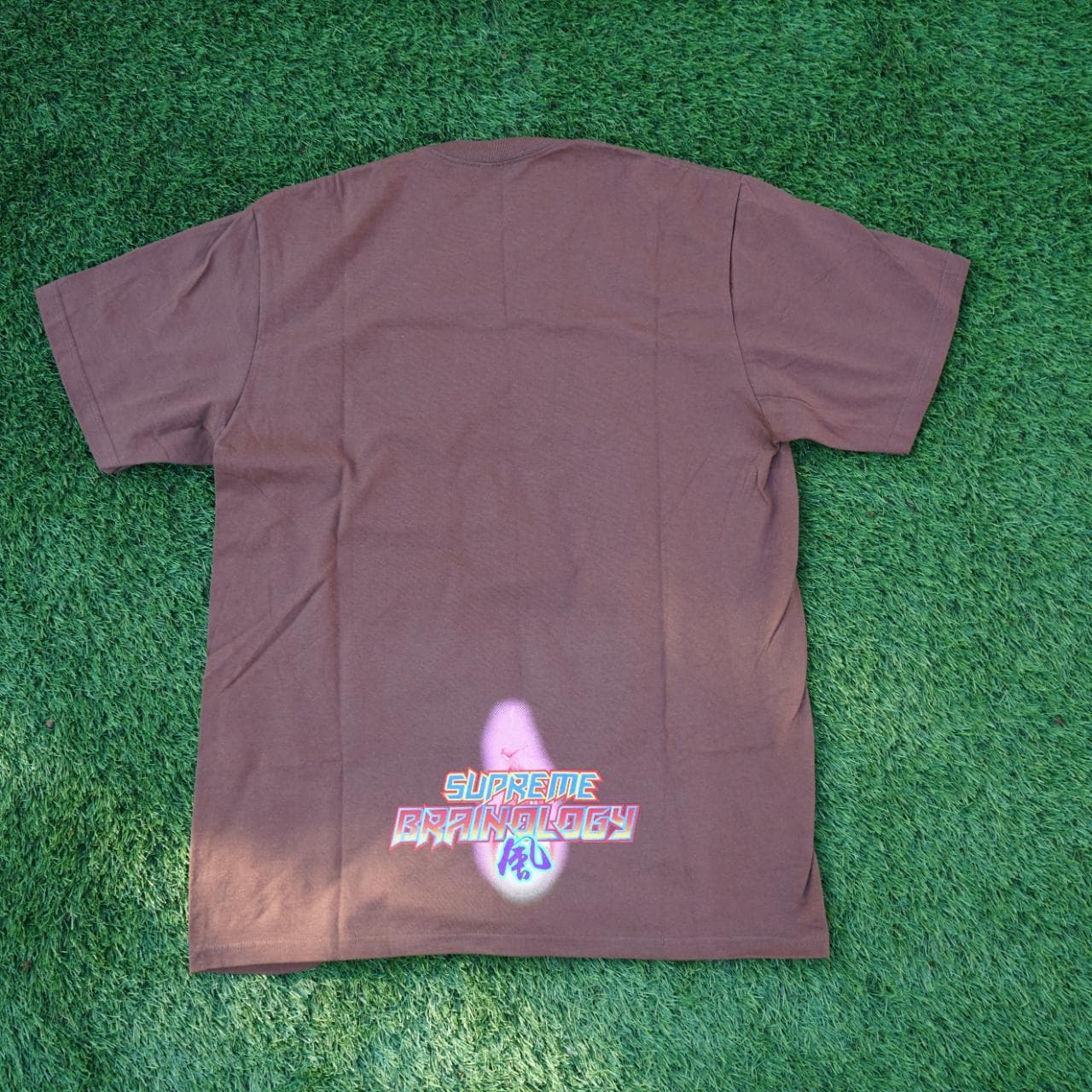 Chocolate "Brainology" t-shirt by Supreme. Size adult large. Features full-color graphics on the front and back. New without tags purchased from the online store (can provide original receipt). - Thumbnail 5