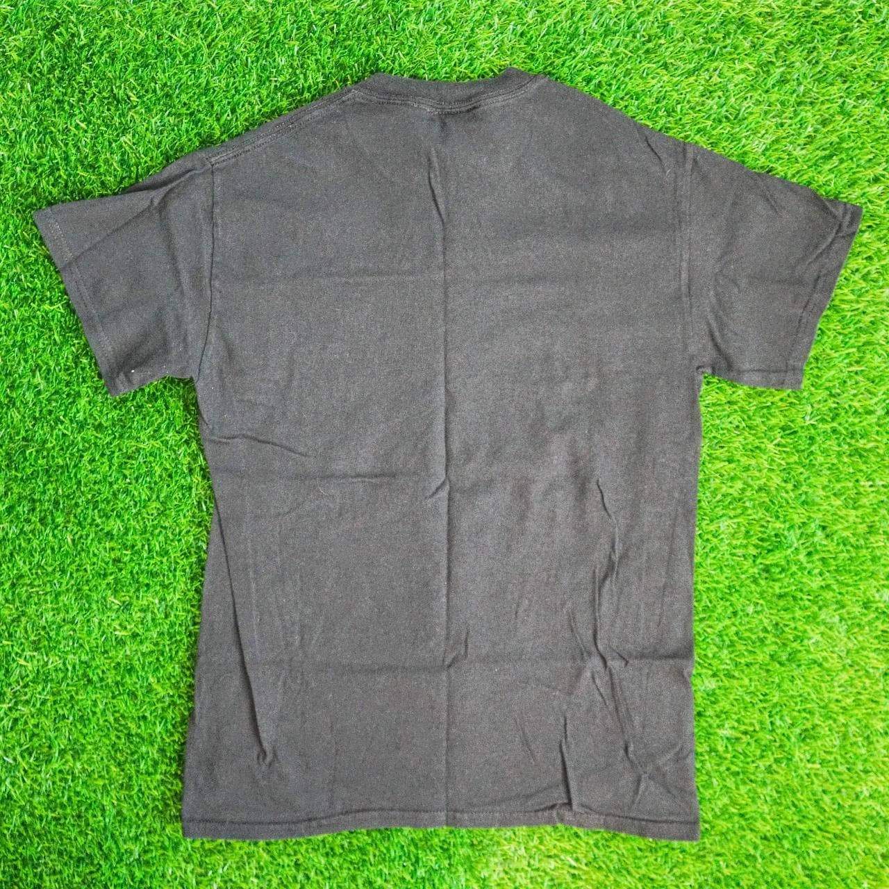 Reclaimed Vintage Sun and Moon tee. White screenprint on front. Size adult small. - Thumbnail 4