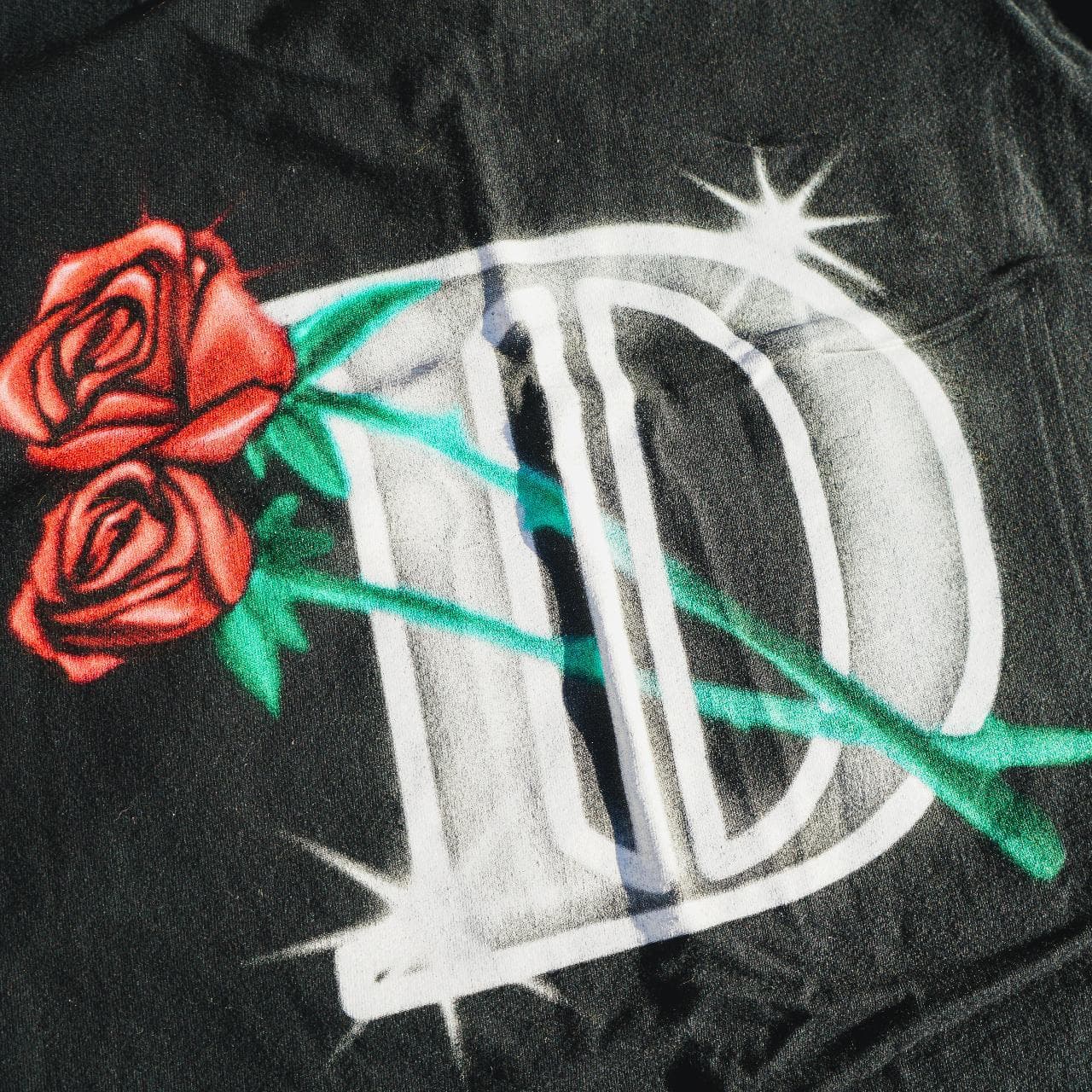 Big Sean "Detroit 2" album tee with airbrushed style graphics on the front and back. Size Adult Large 🌹 - Thumbnail 4