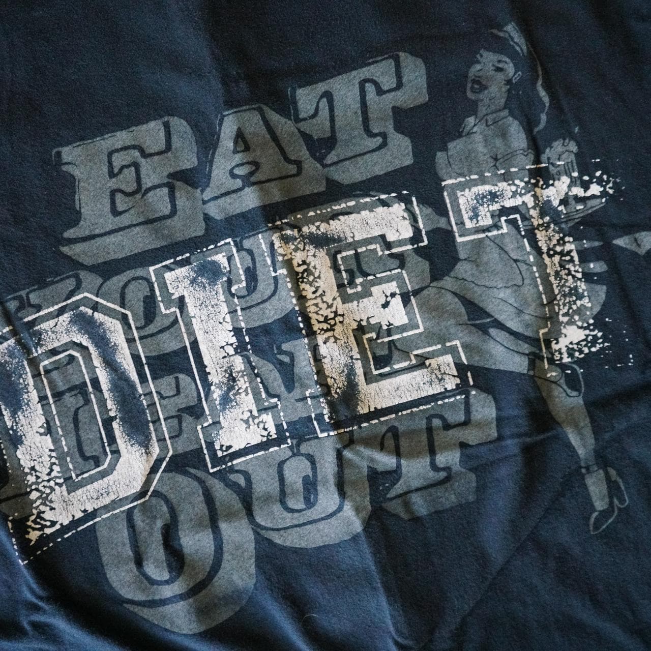 Diet Starts Monday by #JohnGeiger tee in size XL. Features graphics on front and stitched logo tag. #DietStartsMonday 🍔 - Thumbnail 2