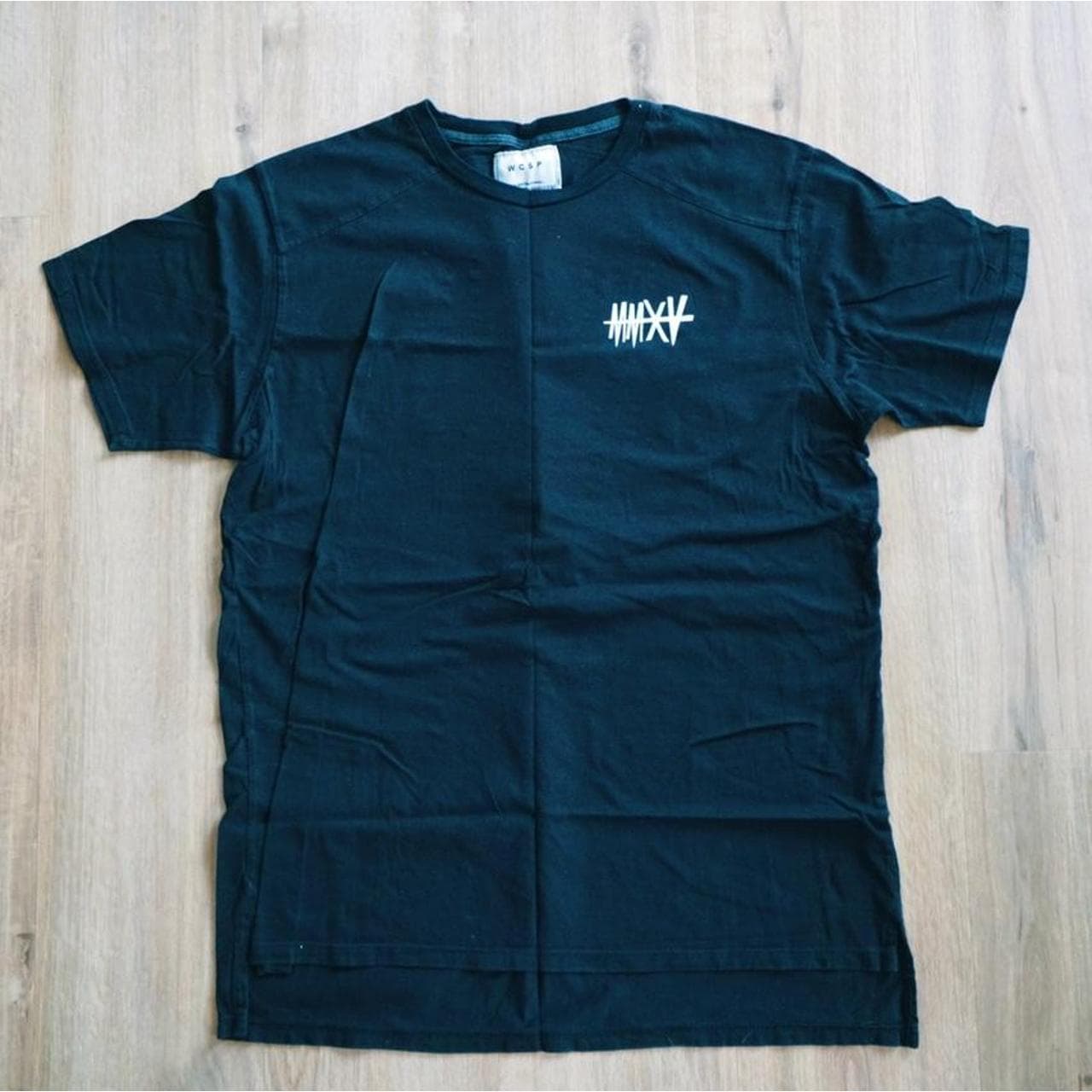 "We are the fearless ones" long line tee. Size Large. Graphics on front and back. - Thumbnail 3