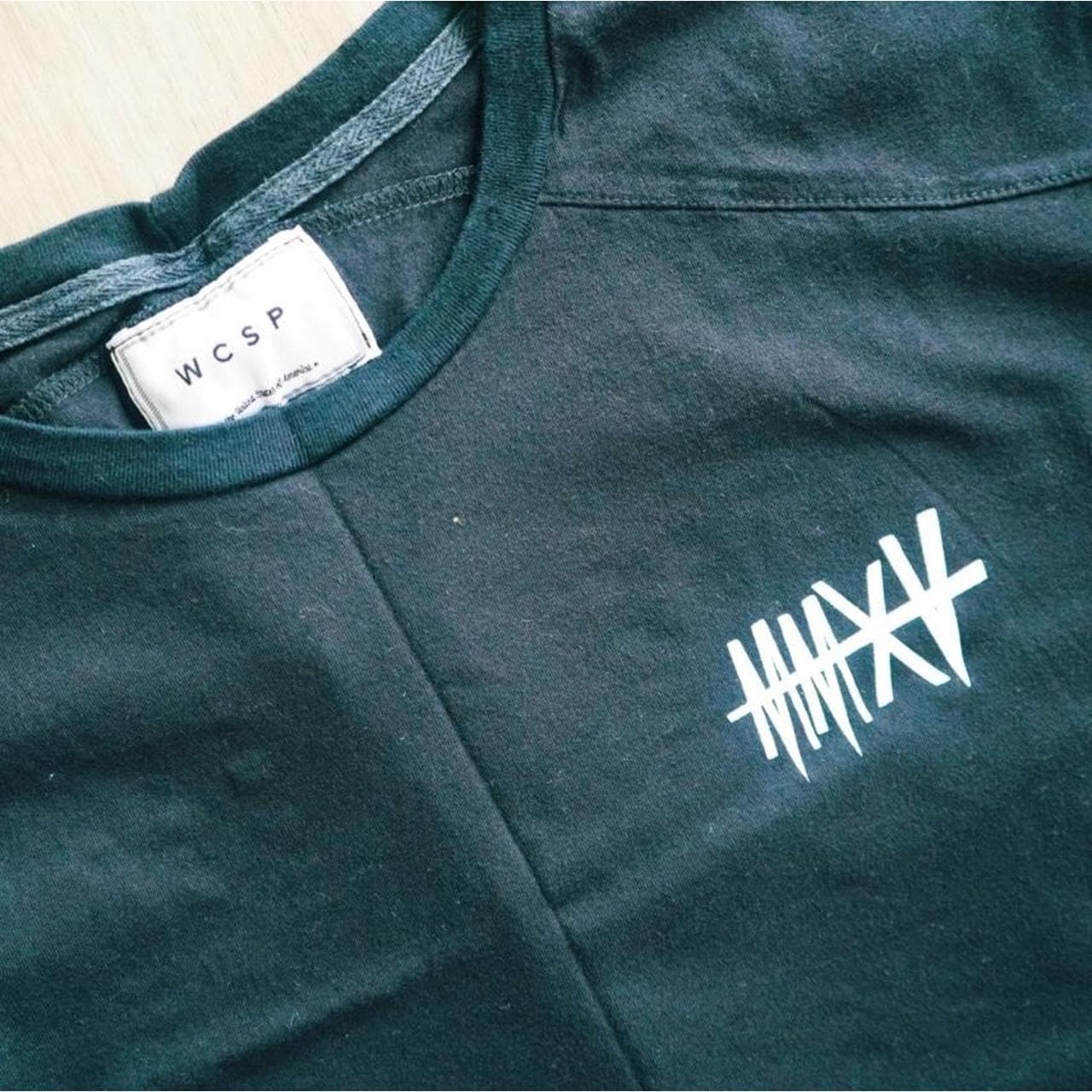 "We are the fearless ones" long line tee. Size Large. Graphics on front and back. - Thumbnail 2