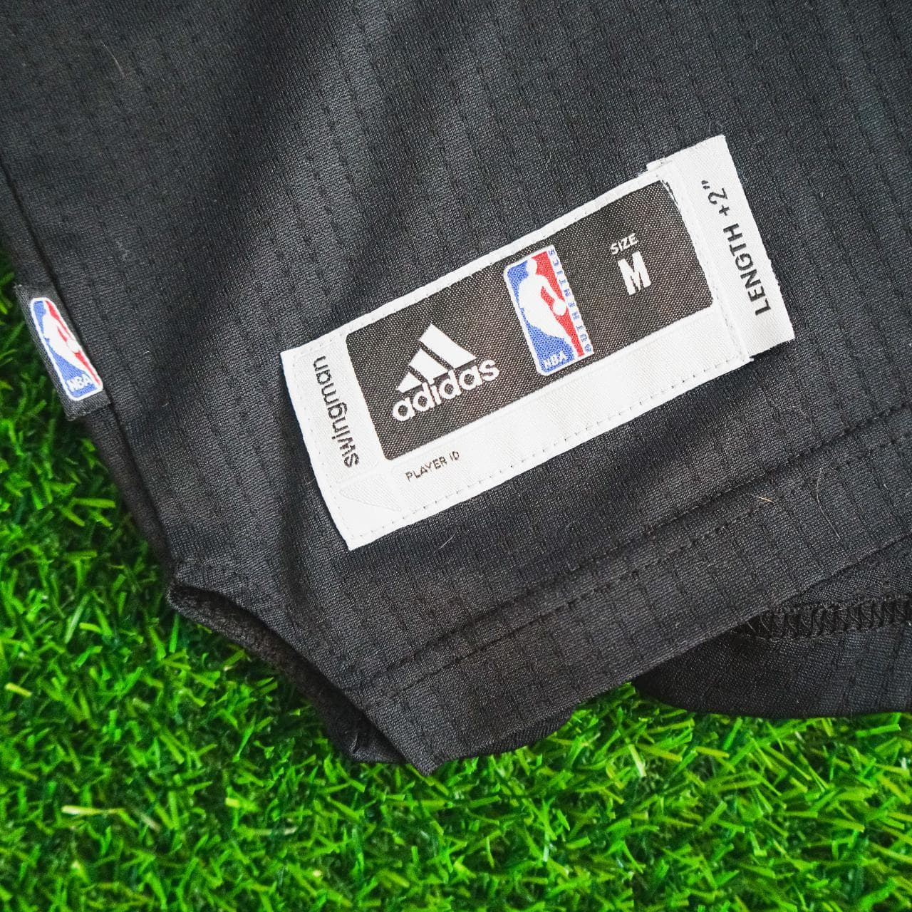 Damian Lillard #PortlandTrailblazers jersey in kid's size medium. Fits like a women's XS. Features swingman stripes, and logos on front. Name, number, and logo on back. Some light distressing on back number. #NBA jersey by #Adidas 🏀 - Thumbnail 2