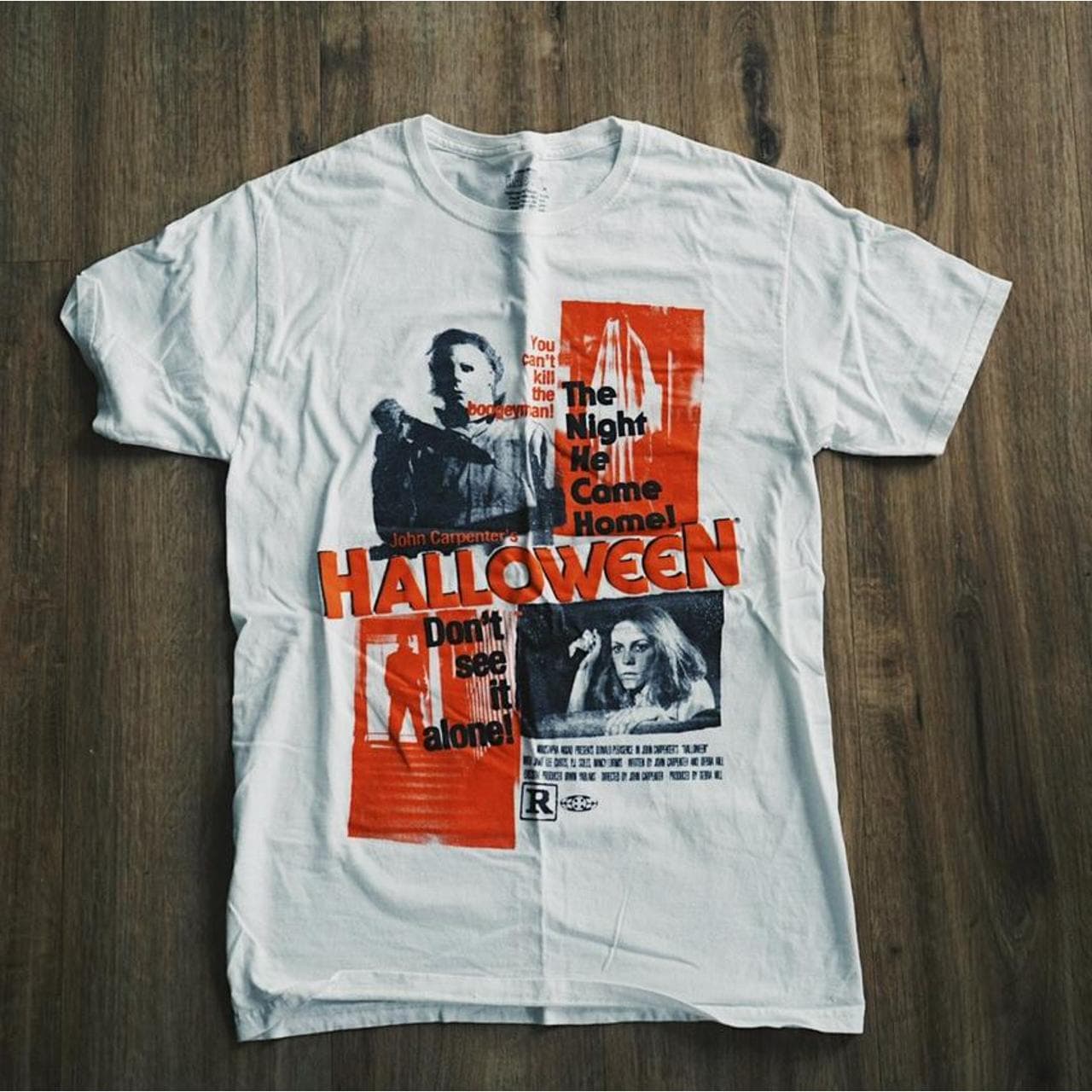 John Carpenter's #Halloween tee in Large. Color graphic on the front. #horror