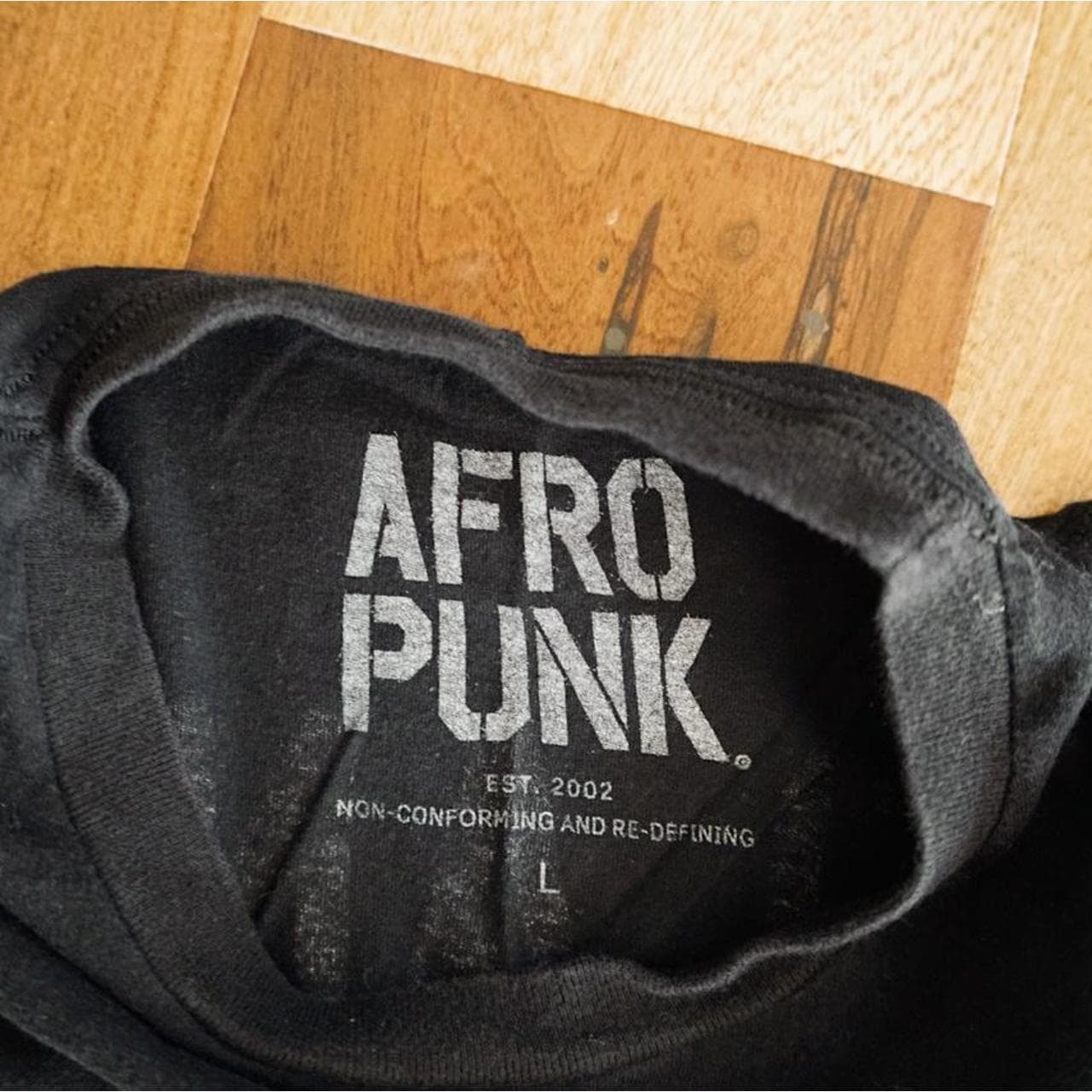 Atlanta #AfroPunk Army #festival tee in Black 🍑 Size large, graphics on the front & back. - Thumbnail 4