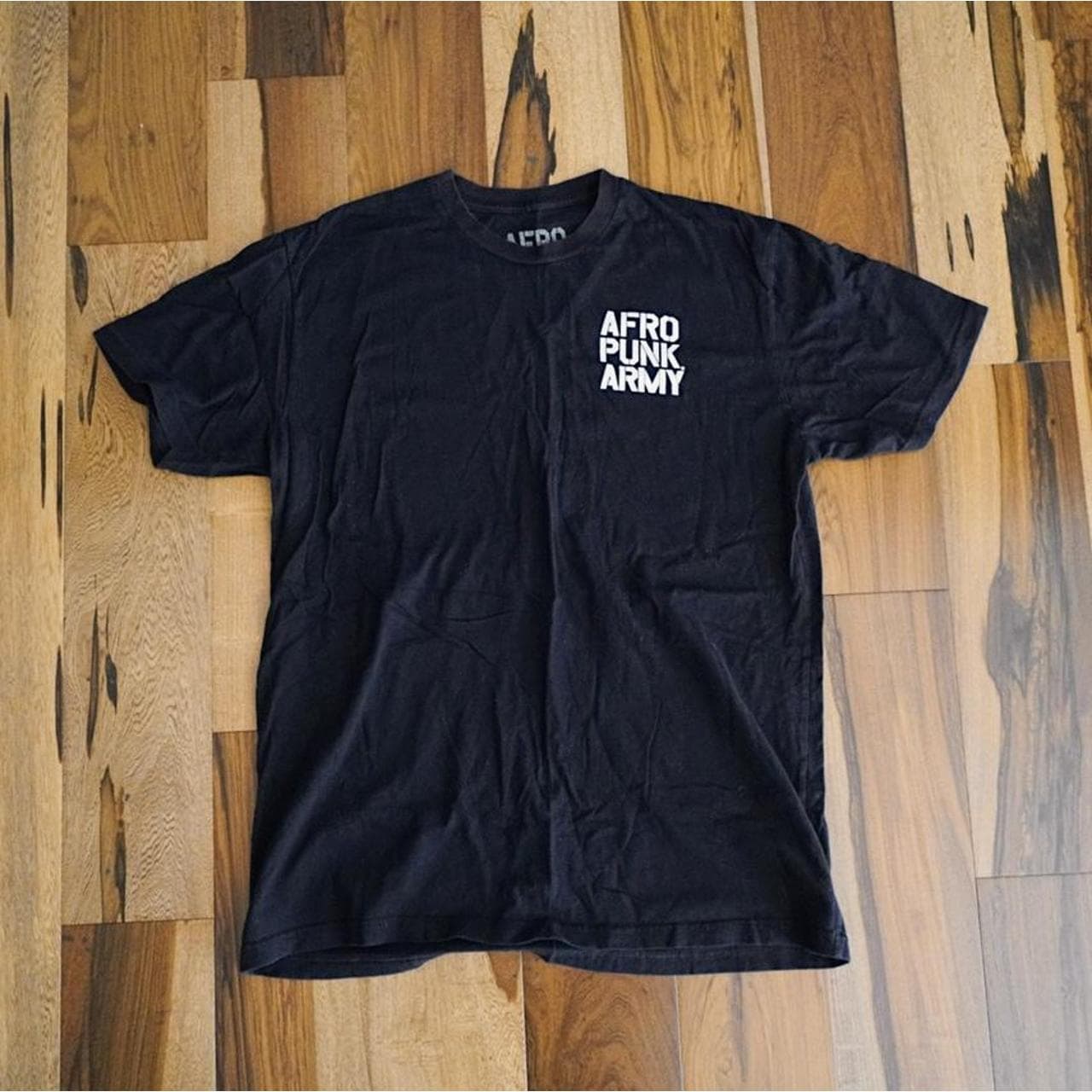 Atlanta #AfroPunk Army #festival tee in Black 🍑 Size large, graphics on the front & back.