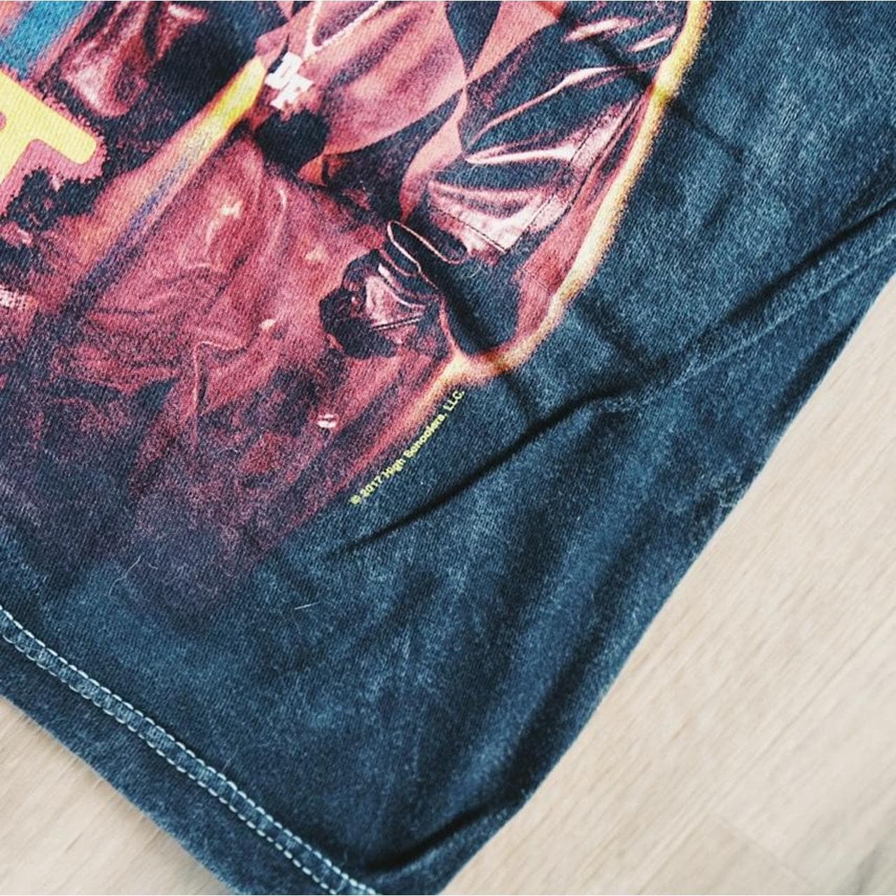 OutKast tee new with tags. Distressed black wash with front graphic. #raptee - Thumbnail 2