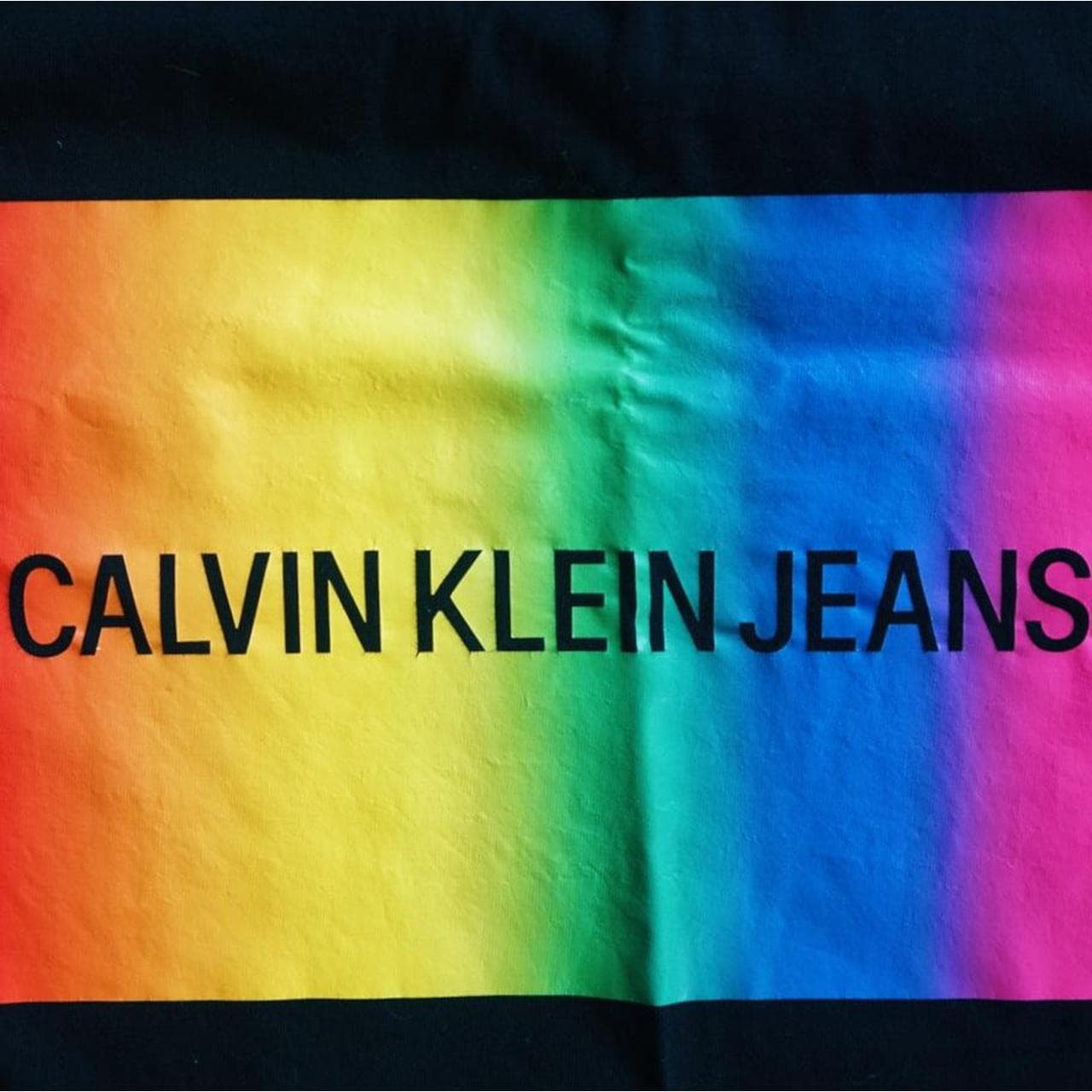 #CalvinKlein #Pride tee with front graphic. Size L. - Thumbnail 2