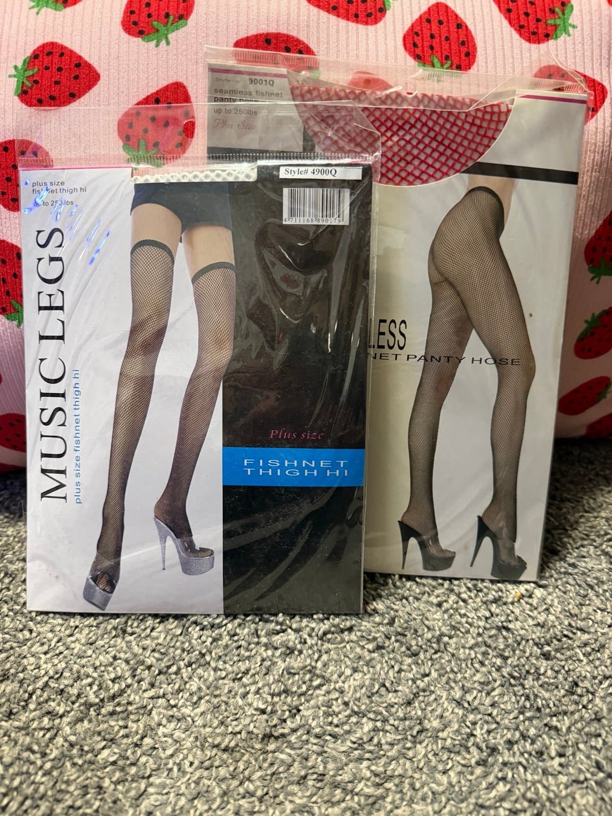Music Legs fishnet stockings