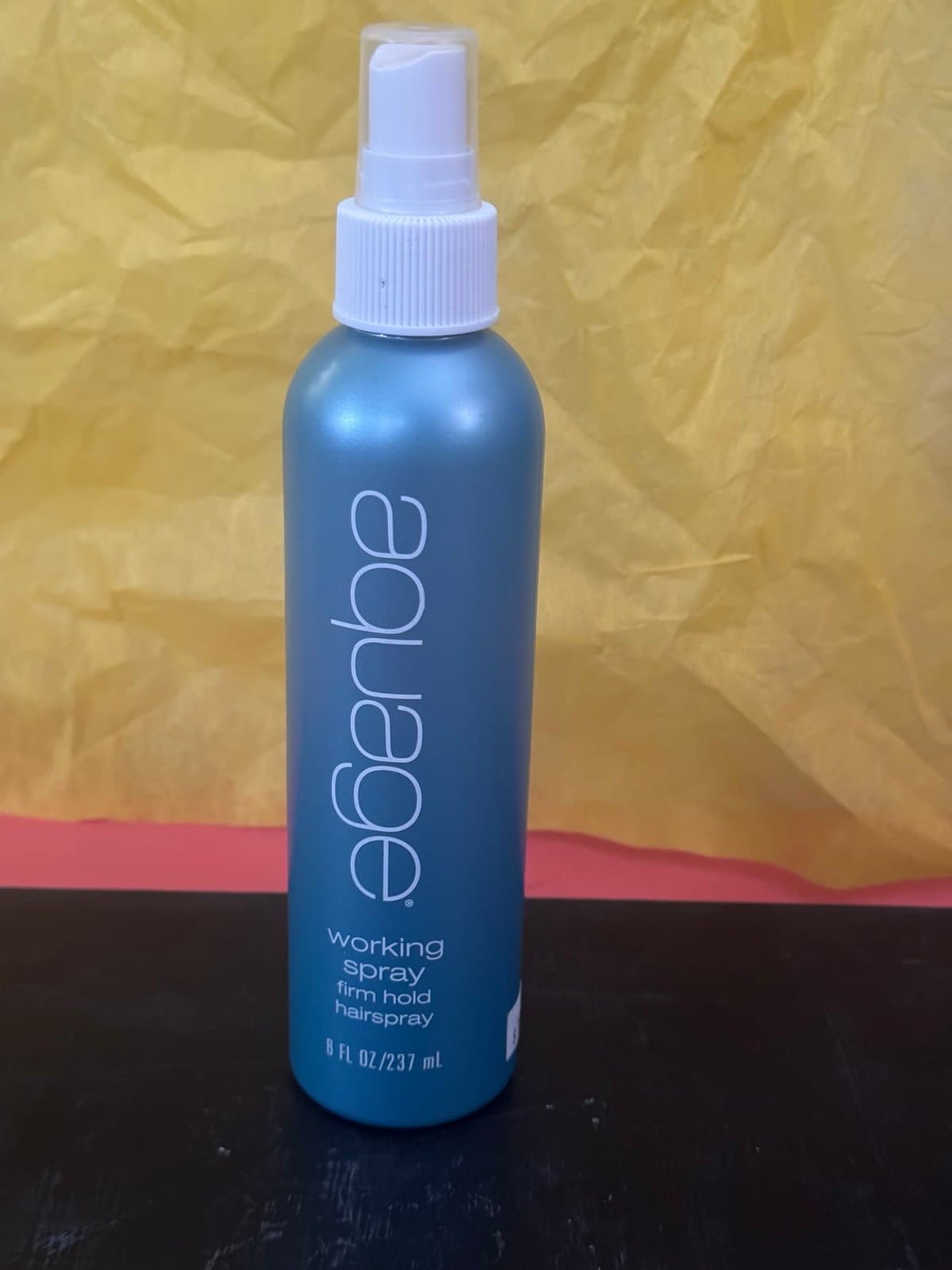 Aquage working spray