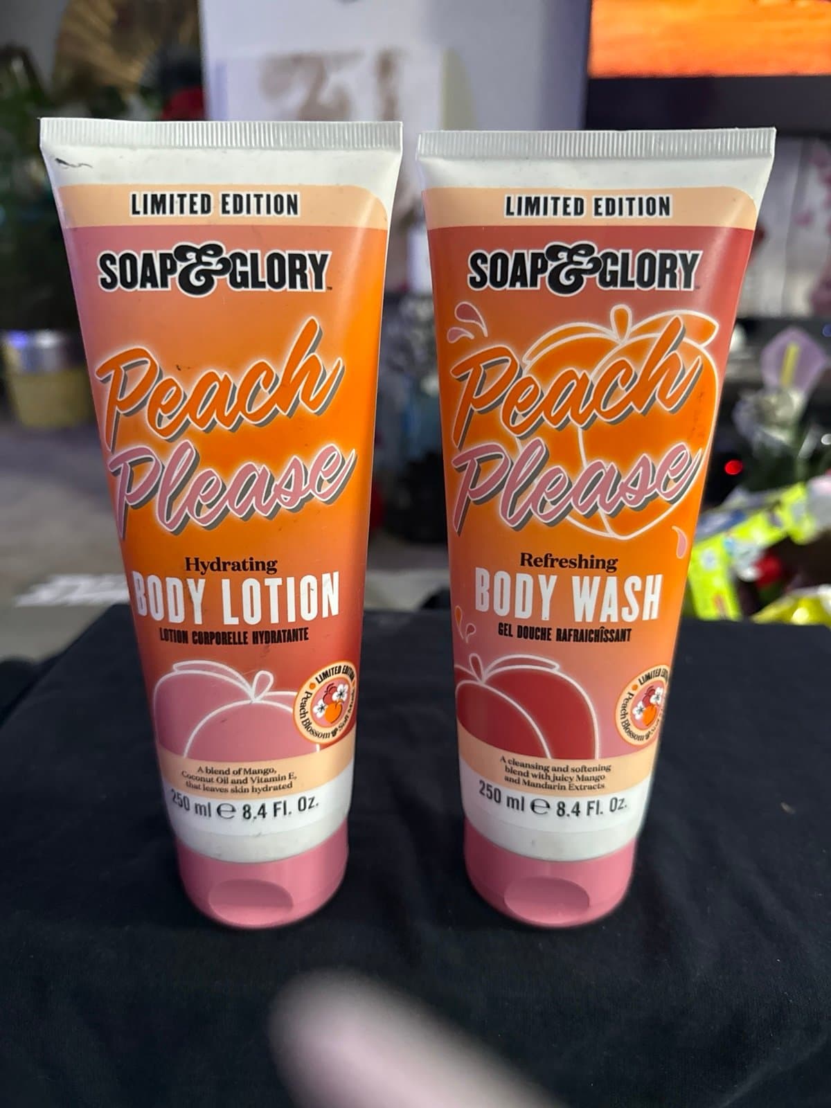 Soap & Glory Peach Please wash and lotion