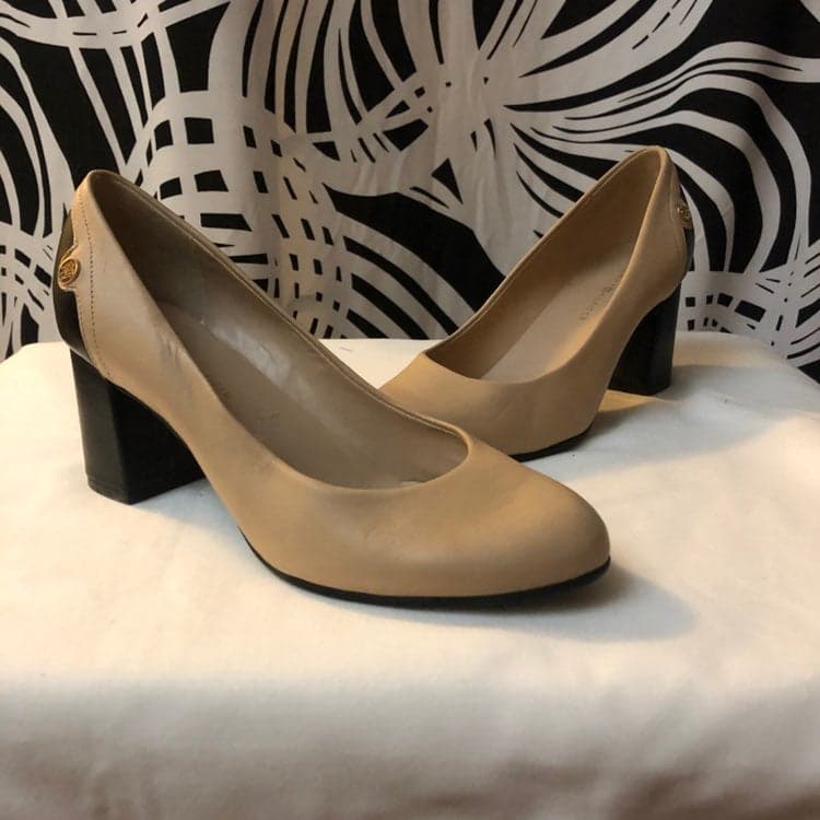 Tommy Hilfiger Genesis Block Heel Pumps