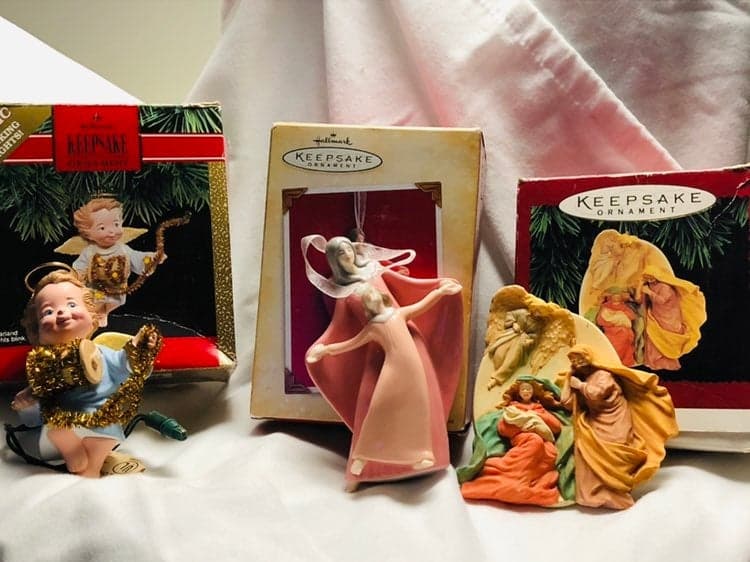 Set of 3 Hallmark ornaments