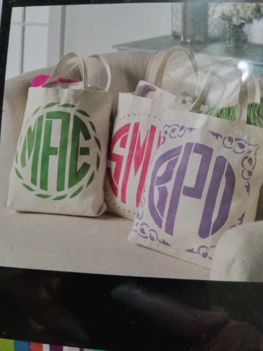 Artminds Monogram Stencils