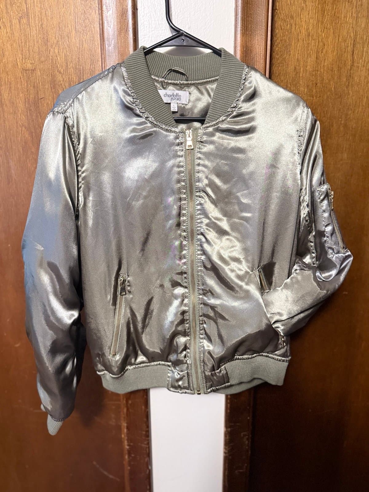 Charlotte Russe bomber jacket