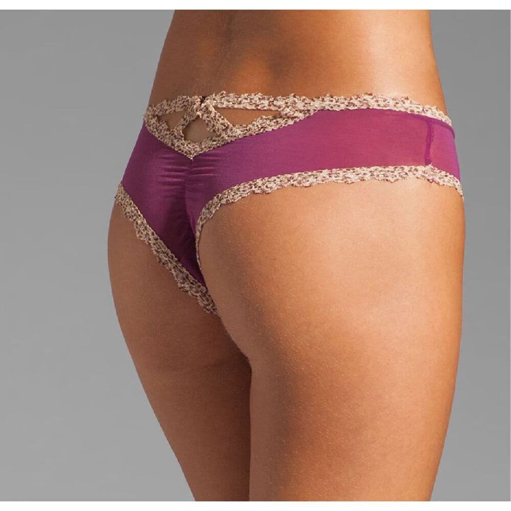 Bristols Six: Cage Cheeky Panty with Coordinating Nippies – Flirty Cut-Out Linge - Thumbnail 4