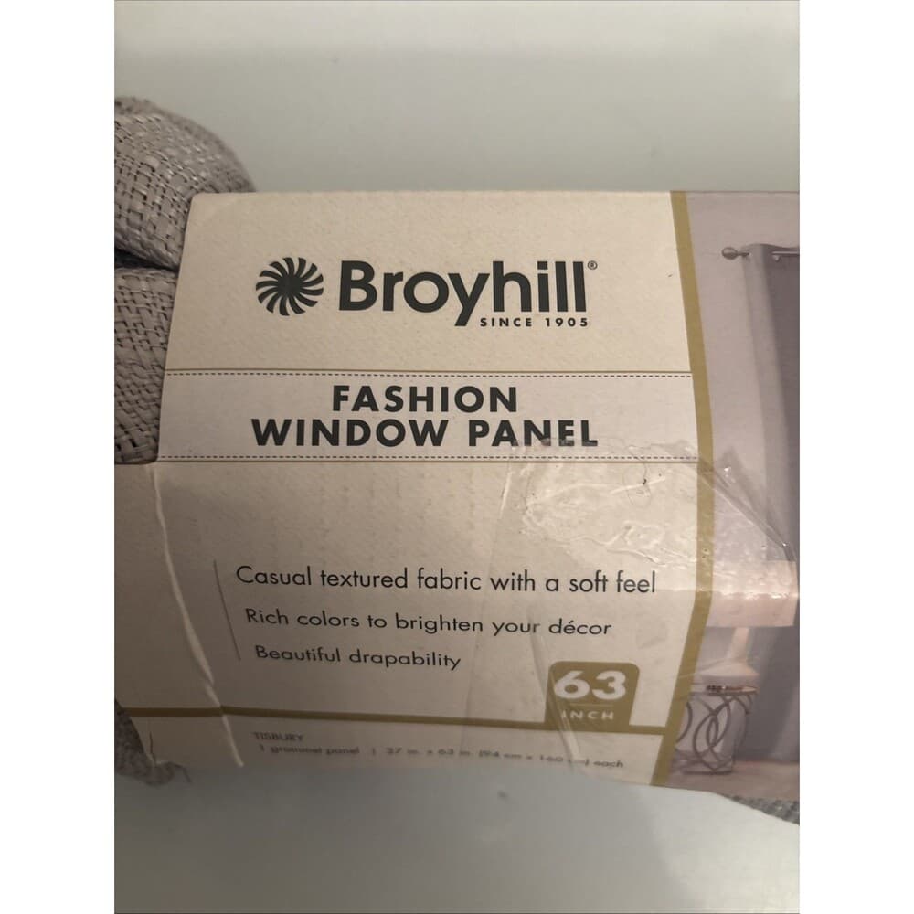 Broyhill Curtain Fashion Window Panel 63”