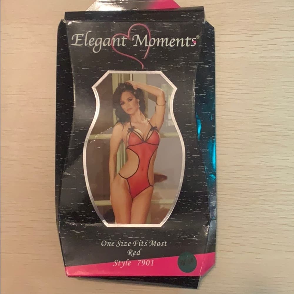 Valentine - Elegant Moments: Fishnet Halter Teddy​ - Thumbnail 2