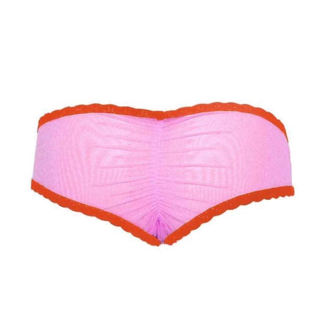 Bristols Six: Nippies Moulin Heart & Cheeky Panty Set – Hot Pink/Red