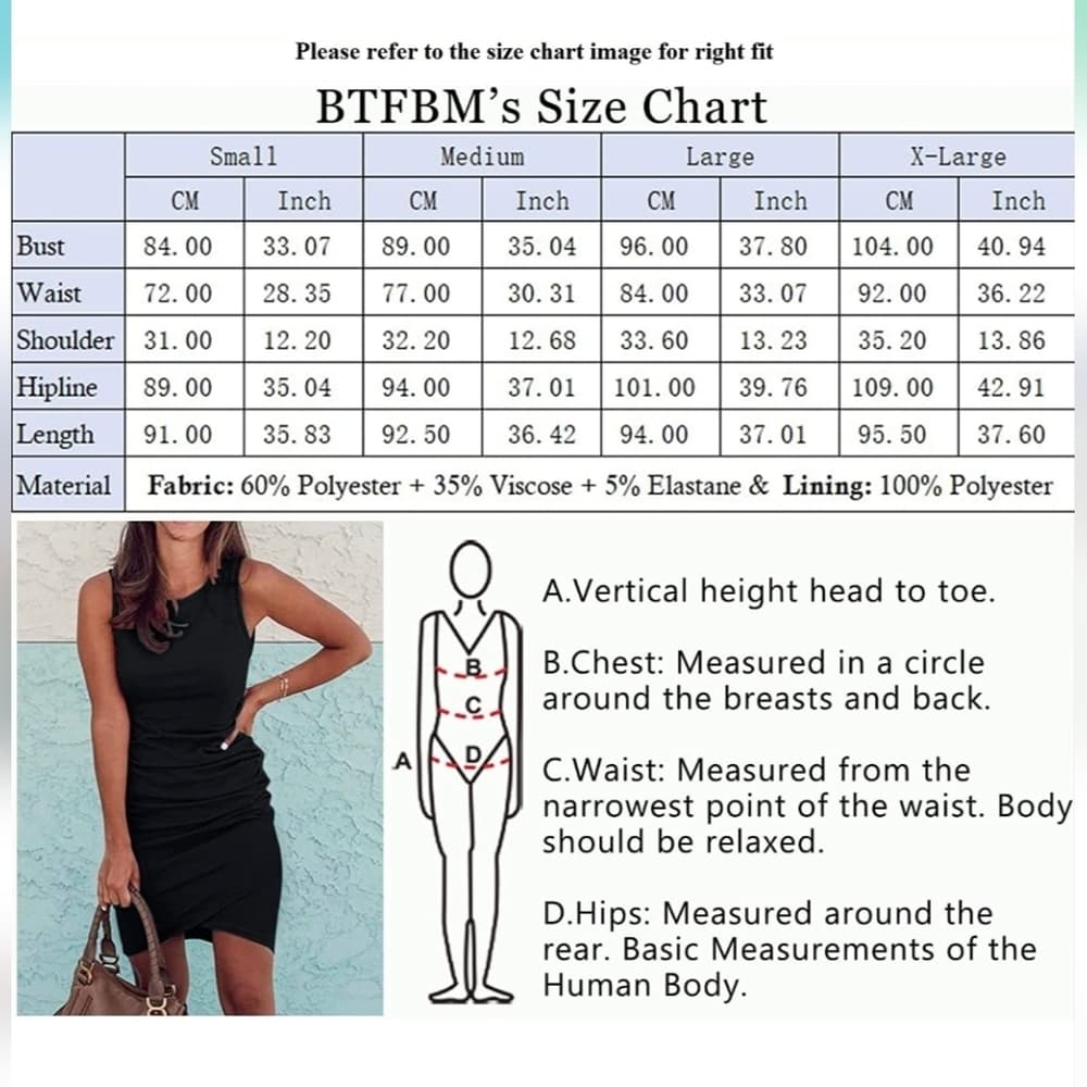 Women Sleeveless Tank Dresses Crew Neck Slim Fit Short Casual Ruched Mini Dress - Thumbnail 4