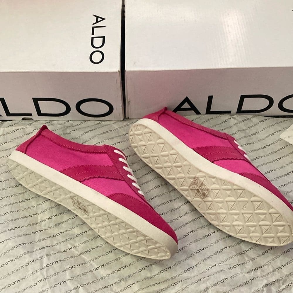 ALDO Pink Casual Sneakers | Size 38 EU / 7.5 US | Brand New - Thumbnail 3