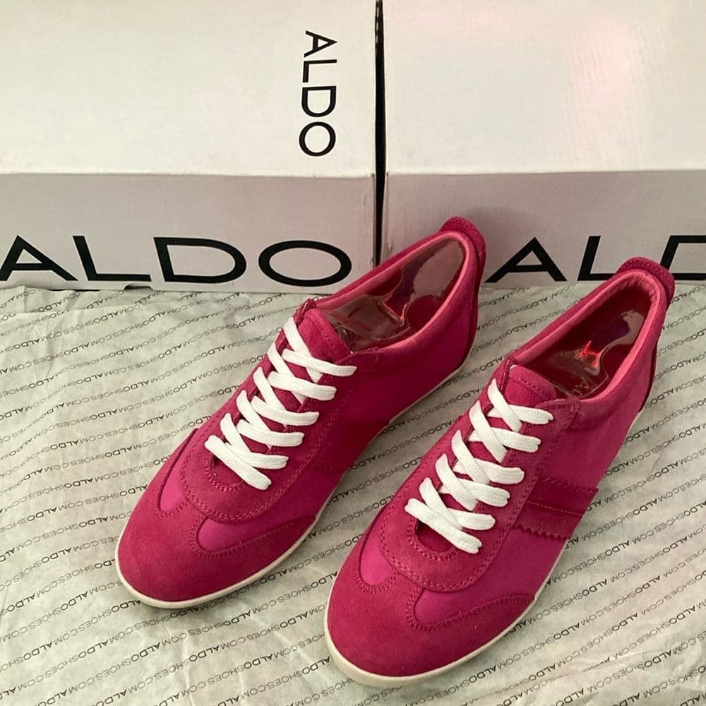 ALDO Pink Casual Sneakers | Size 38 EU / 7.5 US | Brand New - Thumbnail 2