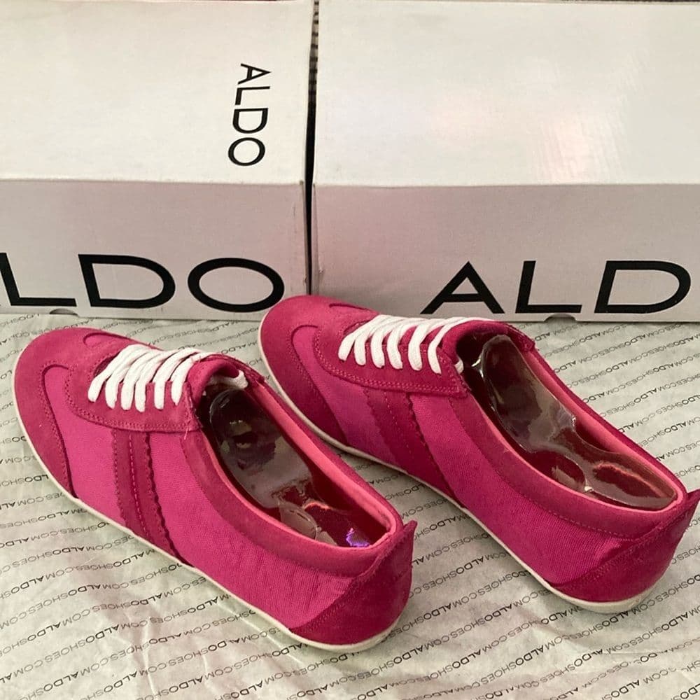 ALDO Pink Casual Sneakers | Size 38 EU / 7.5 US | Brand New - Thumbnail 5