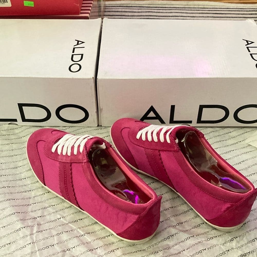ALDO Pink Casual Sneakers | Size 38 EU / 7.5 US | Brand New - Thumbnail 4