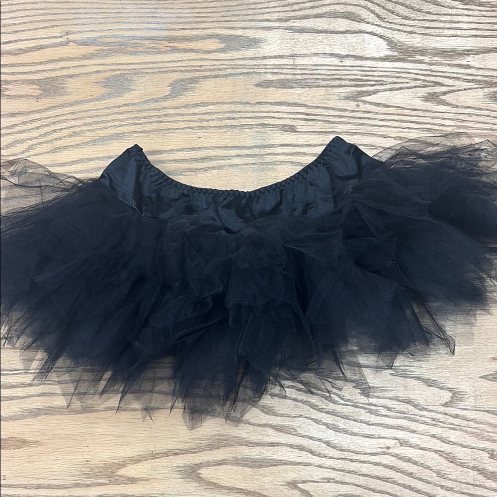 Black Tulle Skirt