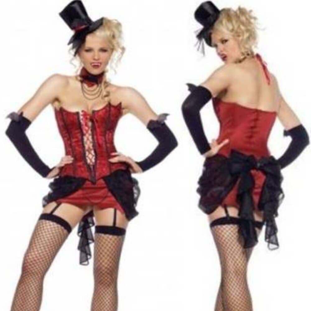 Leg Avenue Love Bite Vampire Womens 4Pcs Costume - Thumbnail 3