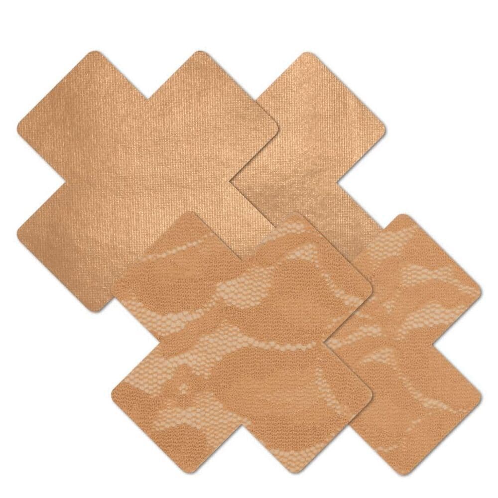 Bristols Six: Nippies® Cross-Shaped Disposable Nipple Cover Set – Caramel - Thumbnail 7