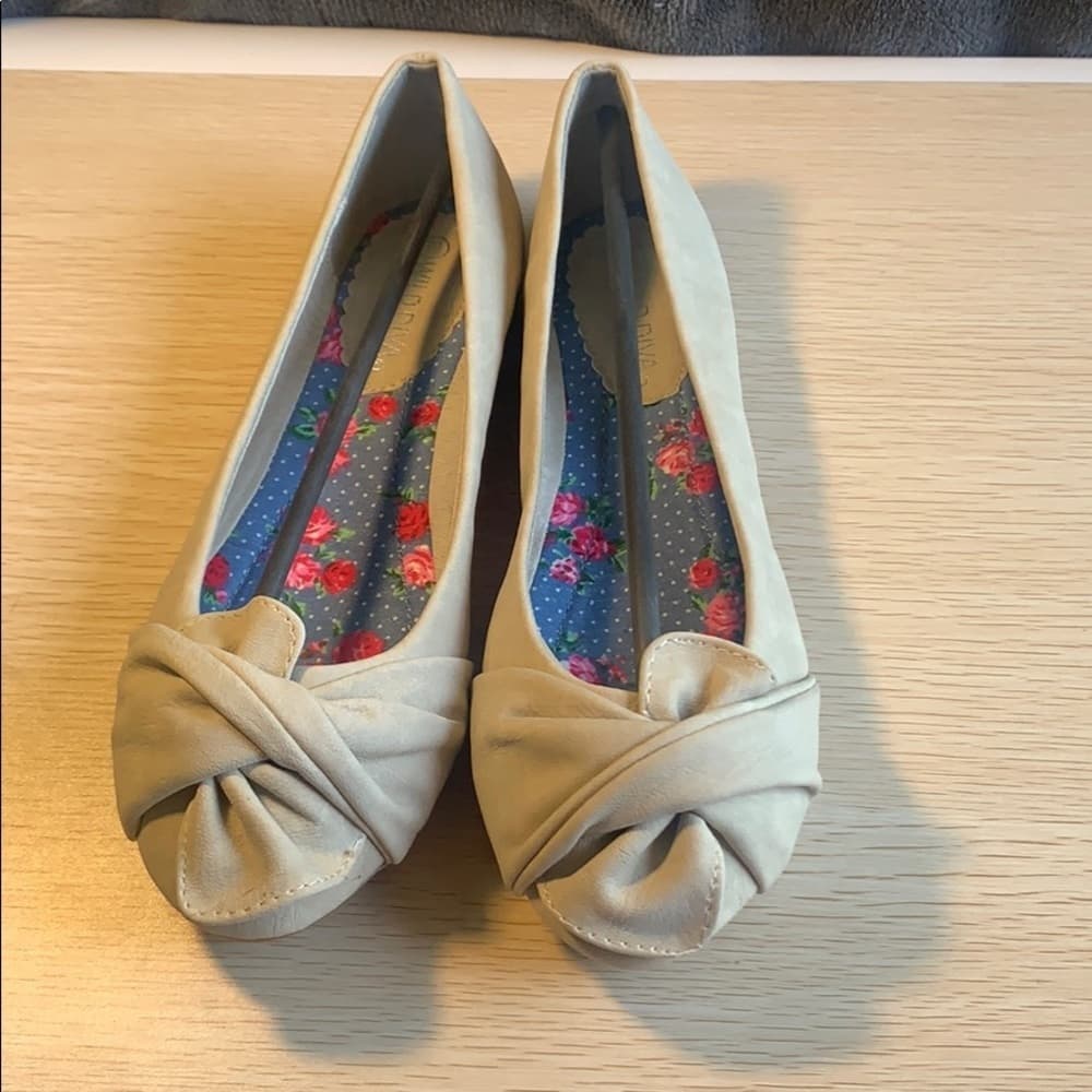 Wild Diva: Ballet Flats Beige PU Glenn-02 Size 7.5​​ - Thumbnail 11
