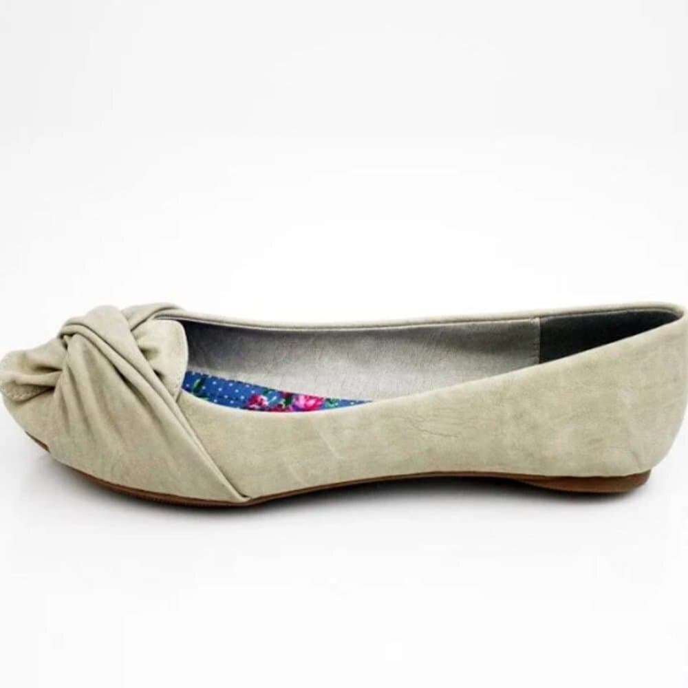 Wild Diva: Ballet Flats Beige PU Glenn-02 Size 7.5​​ - Thumbnail 10