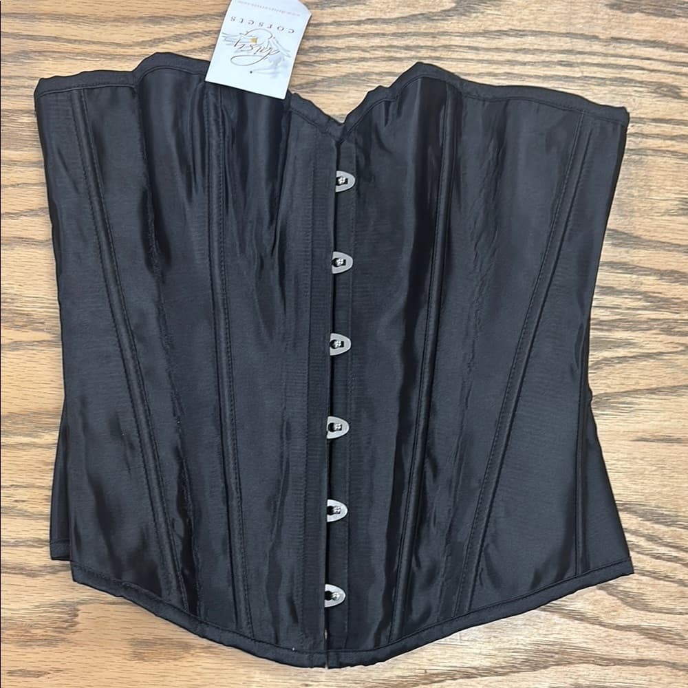 Daisy Corsets Black Lace-Up Corset